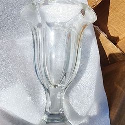 Ice cream sundae  12 cup lot vintage  glass