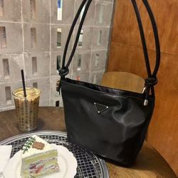 Women's handbags nylon canvas handbags small square bags