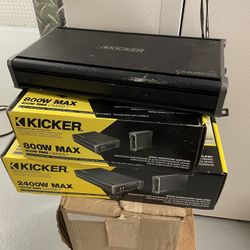 Kicker Subwoofer Amps