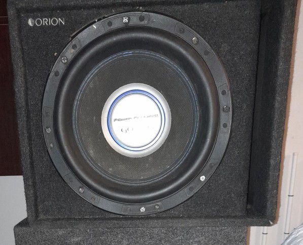 12in Subwoofer And Box