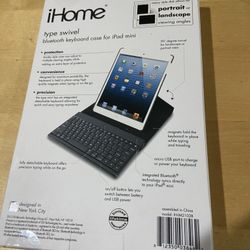 Bluetooth Keyboard Case For iPad Mini