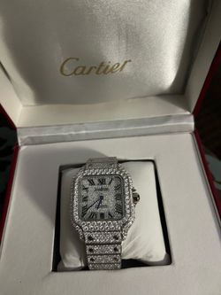 Cartier diamond men’s watch