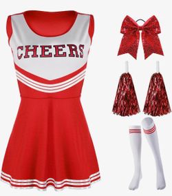 Halloween women cheerleader costume XL