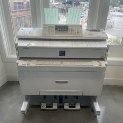 Ricoh Aficio 240W Wide Format Printer & Scanner