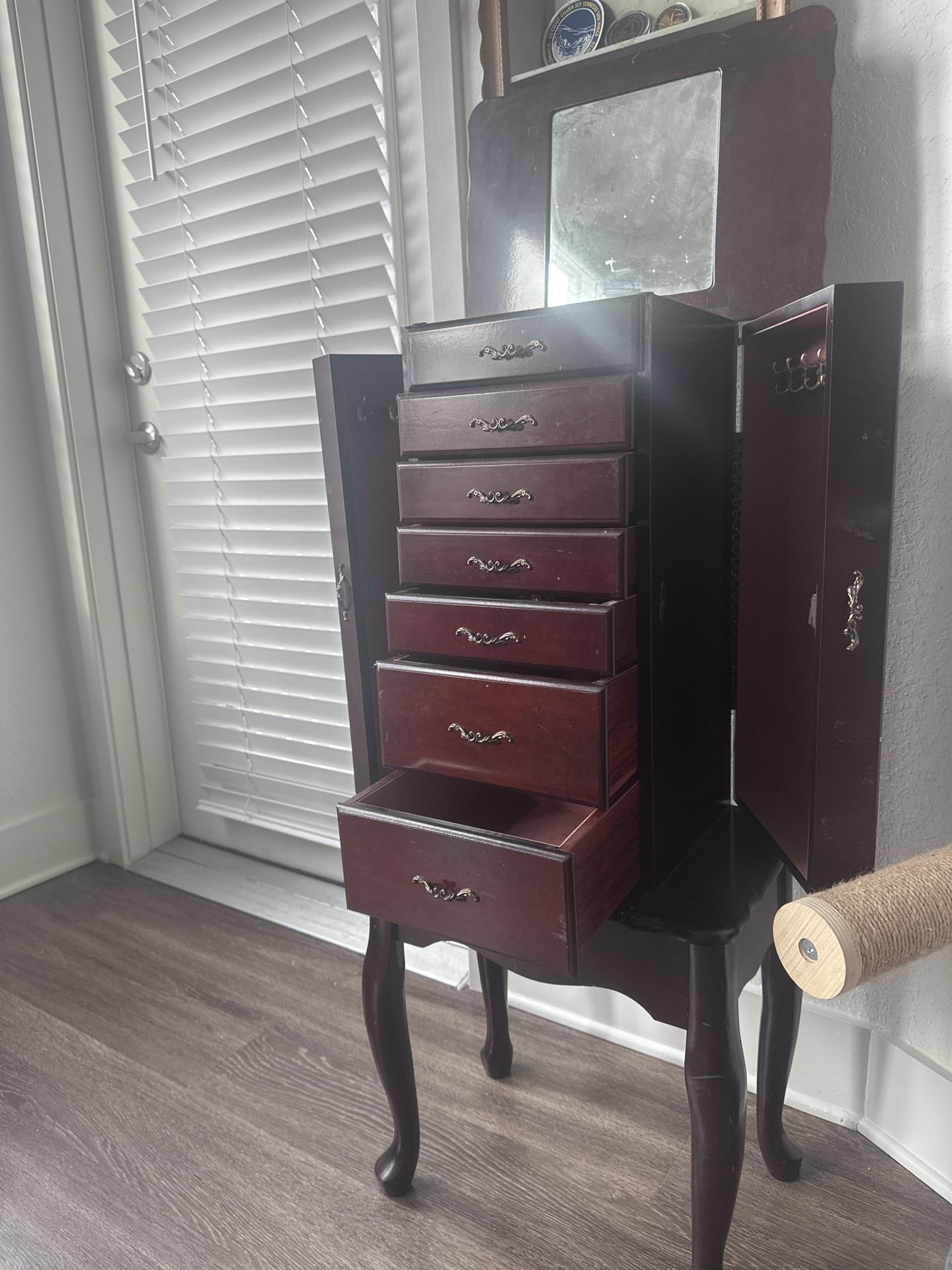 π Vintage Jewelry Armoire β Repurpose & Save! π π Near Tropicana Field β Downtown St. Pete