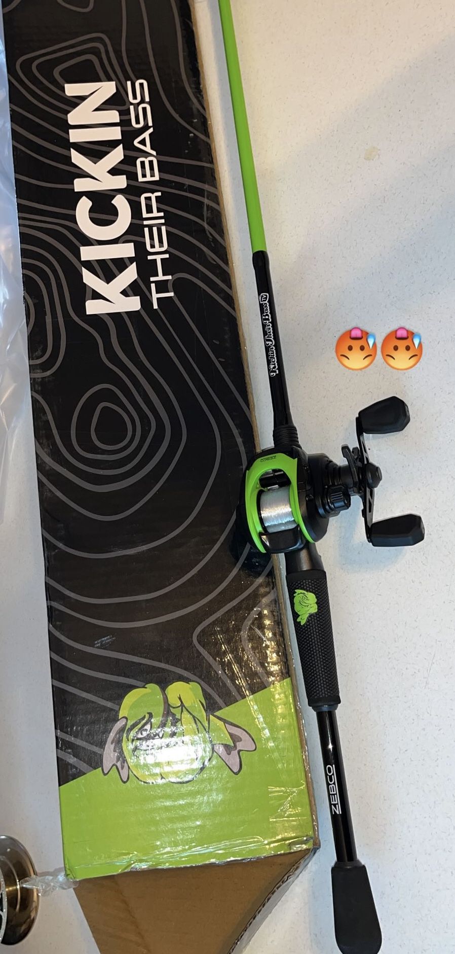 Kickin Their Bass Combo Baitcaster