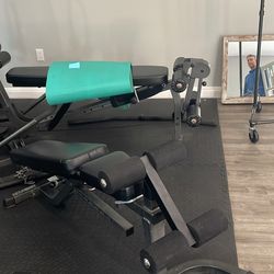 Weight Bench With 2 Attachments (sold Separately)