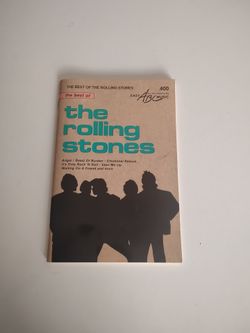 Like New The Best of The Rolling Stones Keyboard Music Book