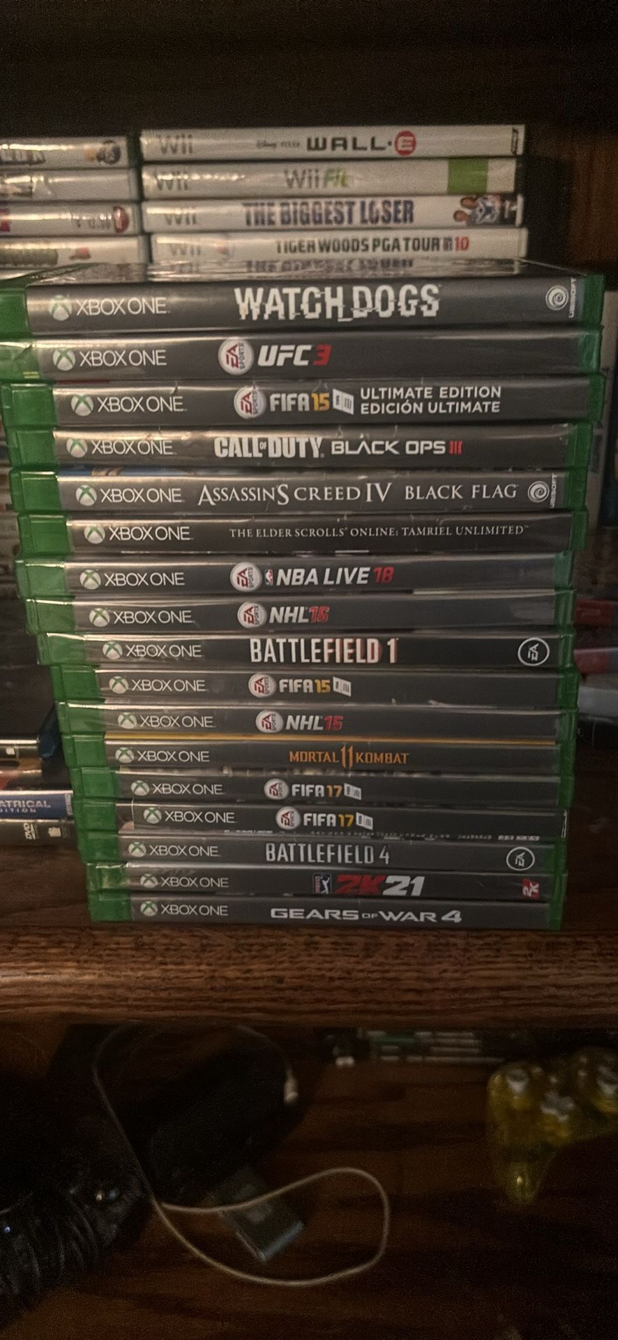Games for Xbox one. 5$ each 