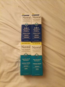 Nizoral anti-dandruff shampoo+conditioner & shampoo