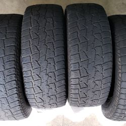For Sale: Set of 4 Tires, Suv Van or Truck - 265/65R17