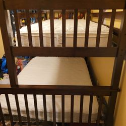 Sturdy Bunkbeds With Twin And Full Mattress 