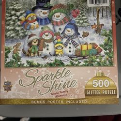 Snowman Puzzle-500 pieces