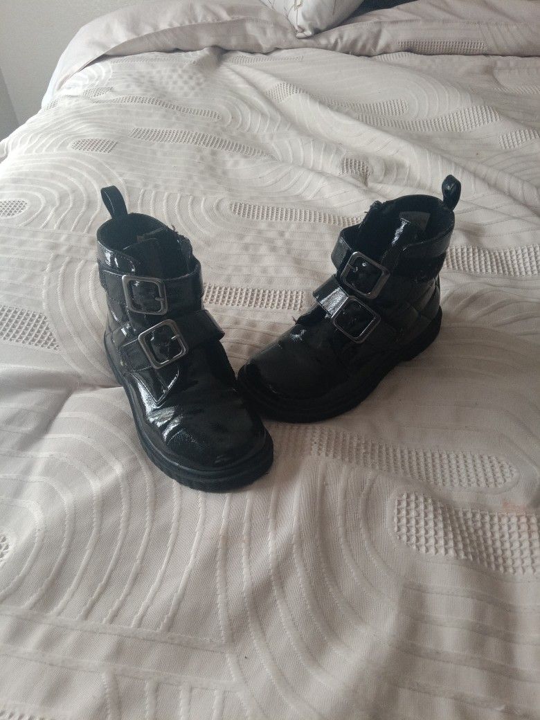 Girls Shinny Boot