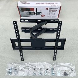 (NEW) $25 Full Motion 32-55” TV Wall Mount Swivel Tilt VESA 400x400mm, Max Load 99 Lbs 