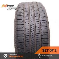 Set of 2 Used  8/32    225/60R16  98H  Goodyear  Reliant All-Season