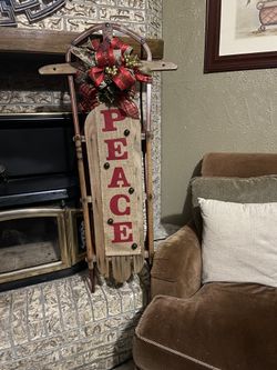 Vintage Christmas Sleigh 