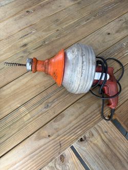 Electric Drain Snake Auger Machine