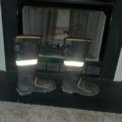 Tingley Steel Toe Metatarsal Boots Rubber Boots Size 9