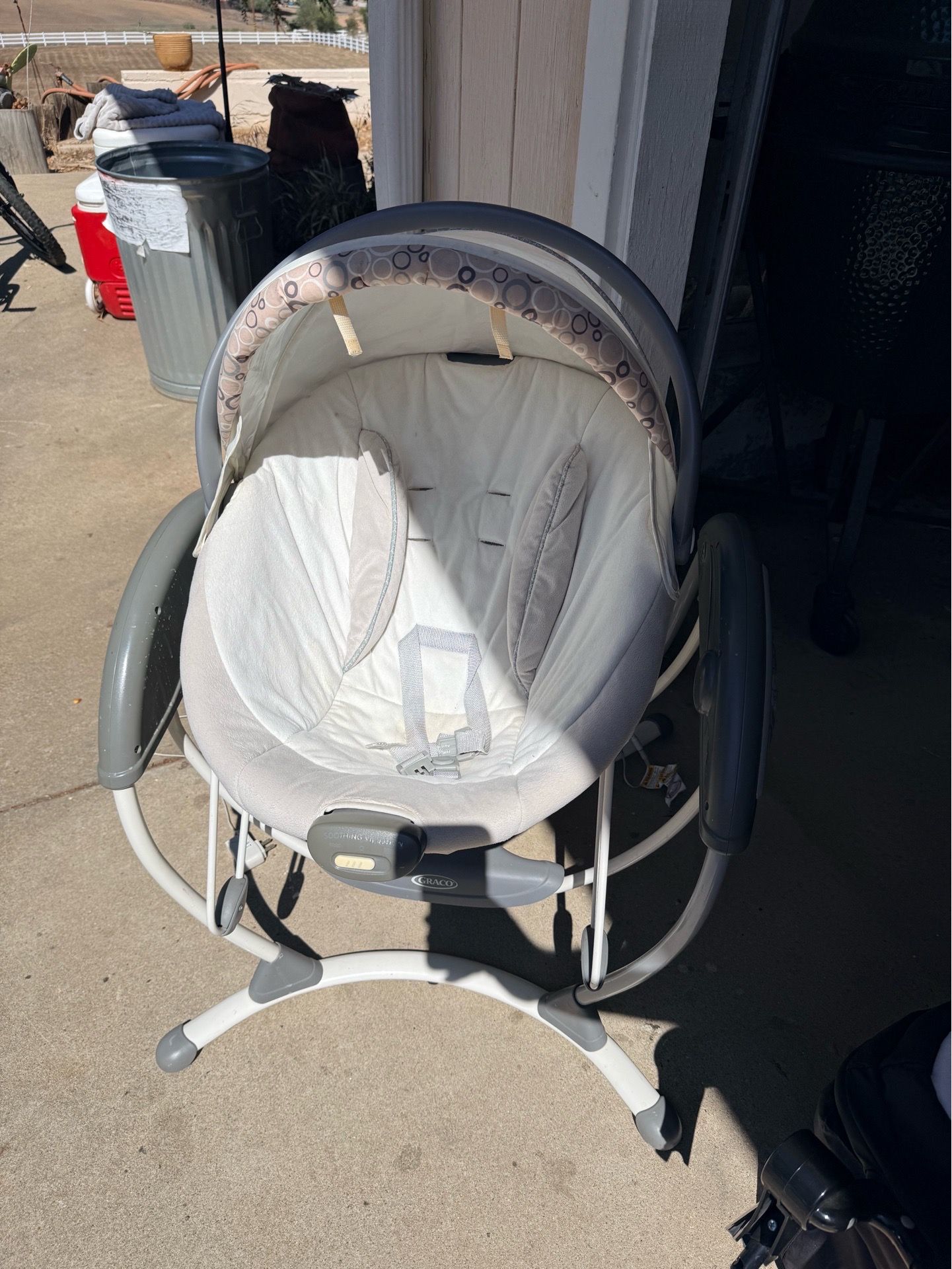 Baby Swing and Bouncer, $60 obo
