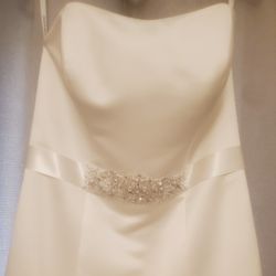 David's Bridal Wedding Dress Size 10