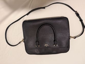 Kate Spade - Laptop Bag - Black Leather