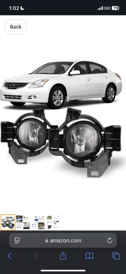 Nissan Altima Fog lights 