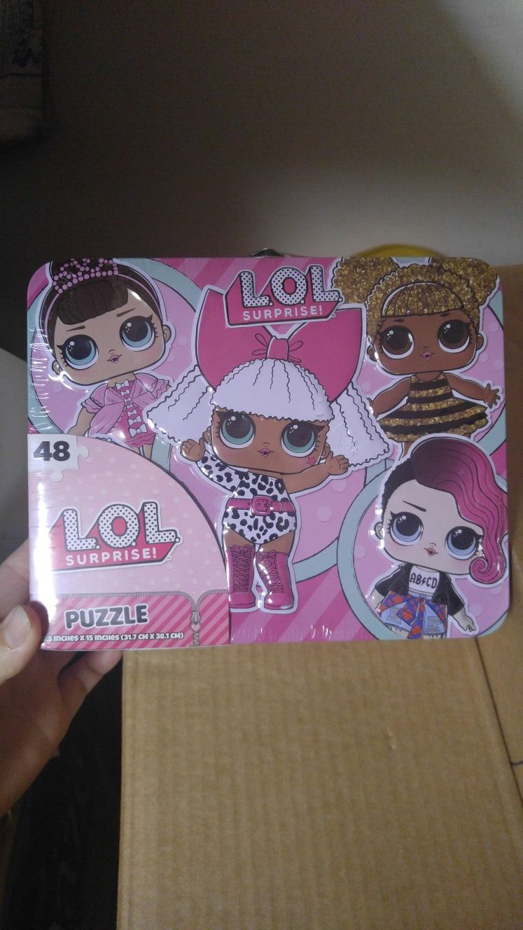 LOL Surprise Puzzle Tin