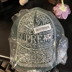 Supreme Vaquero Mesh Back 5-Panel Hat Green