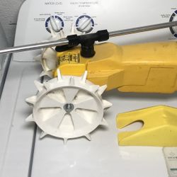 Nelson Tractor Sprinkler Yard Art With Brake