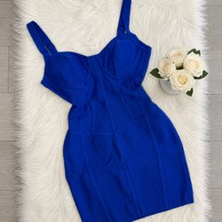 Royal blue dress (small)