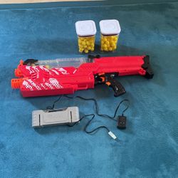 Nerf Gun With Rechargeable Battery And Nerf Balls