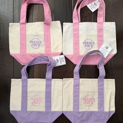 Trader Joe’s Pastel Tote Bags