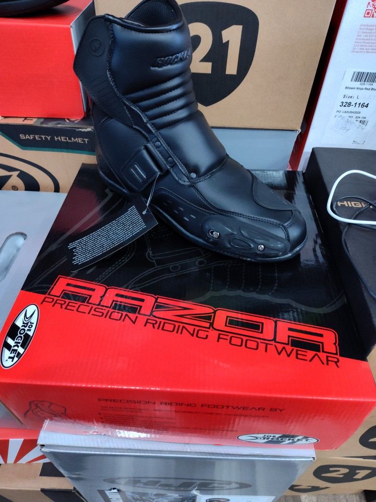 Joe Rocket Motorcycle Riding Boots Size 12 Brand New Special Deal $70 Original Price $200