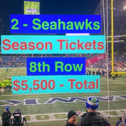 Seahawks Season Tickets