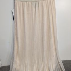 Cream/Ivory Petite S Skirt NWT