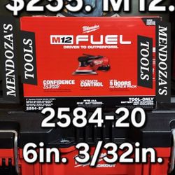 Milwaukee 6in Random Orbital Sander Fuel M12 