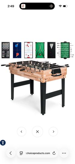 10-in-1 multi game table