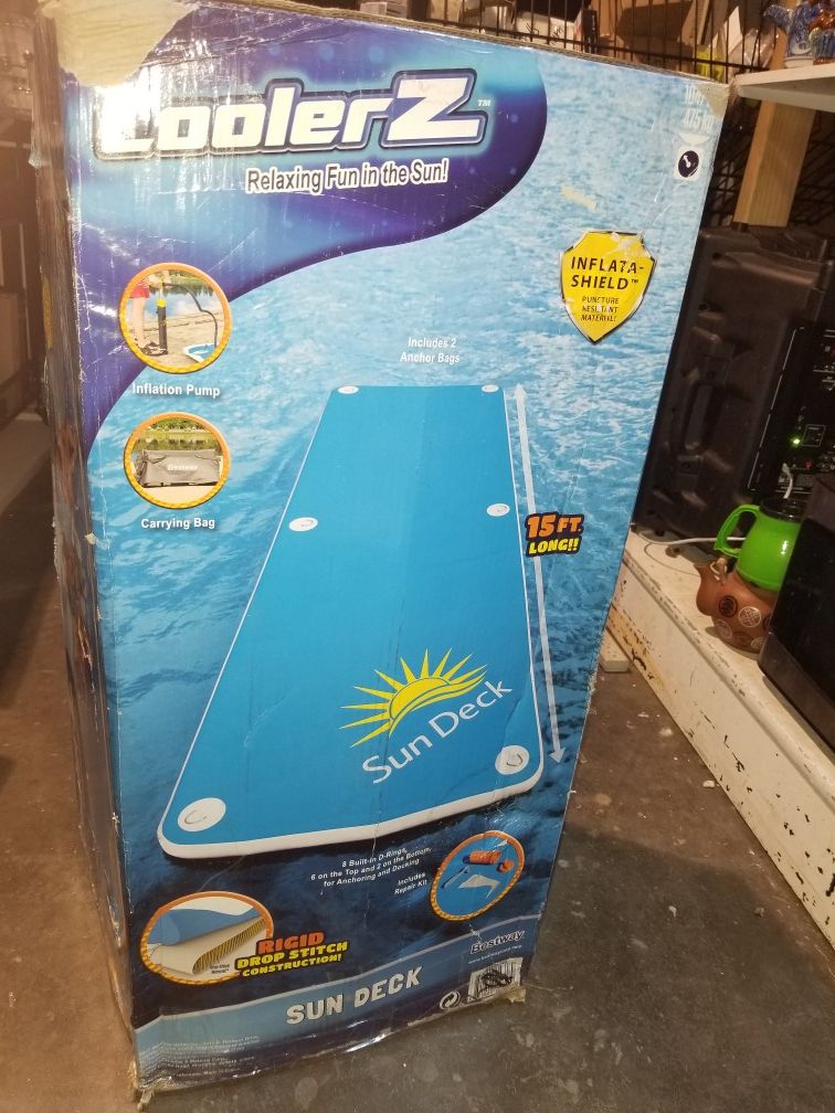 Bestway 15' X 5' Inflatable Sun Deck for Sale in Chula Vista, CA OfferUp