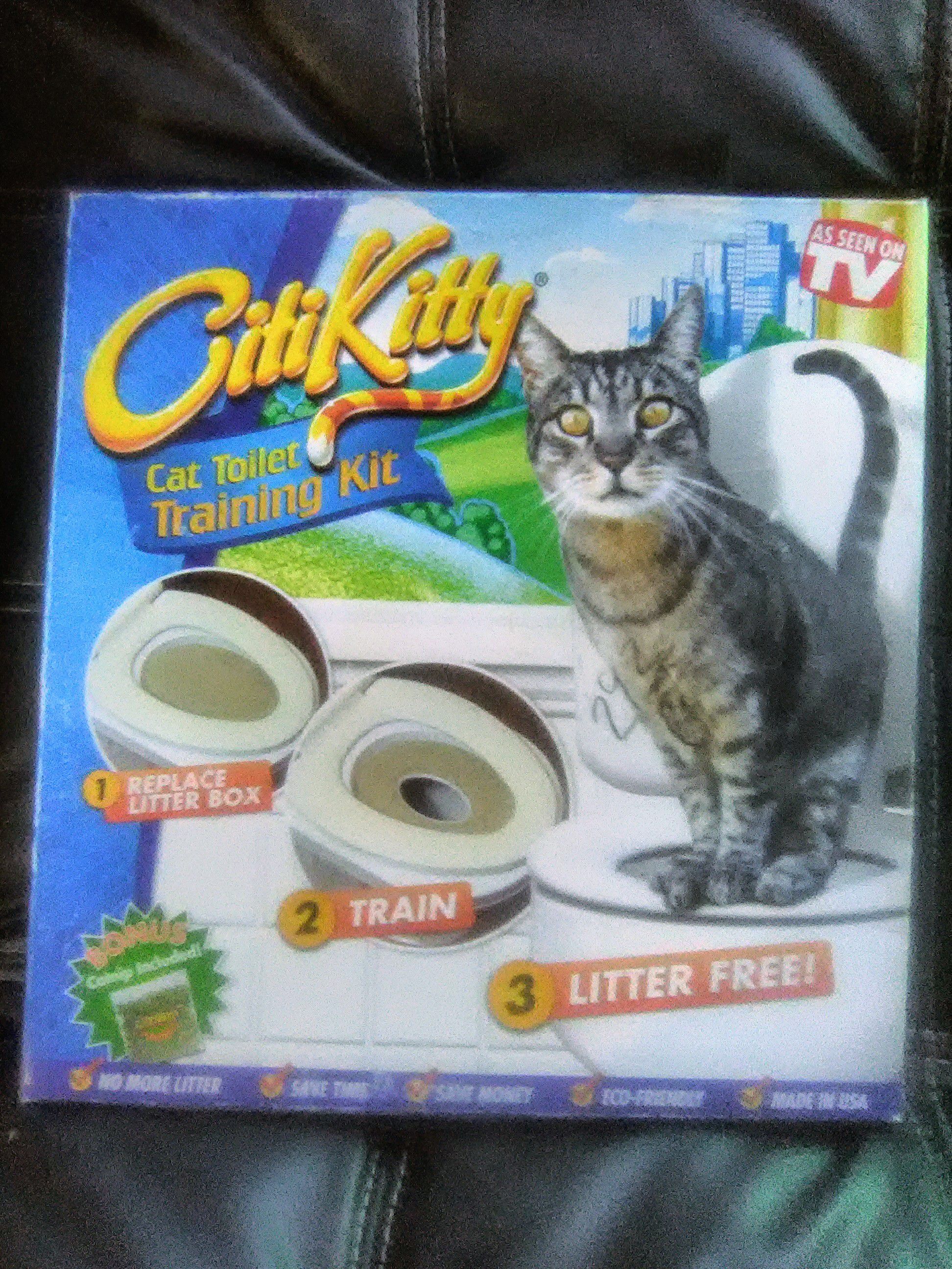 Citi Kitty Toilet Training Kit for Cats