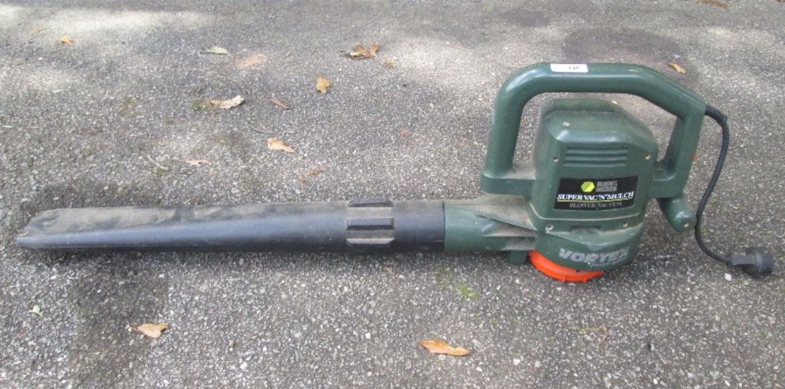 Electric Leaf Blower And Vacuum By Black & Decker Works Great!