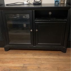Black Tv Stand(negotiable)