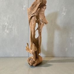 6 Ft Driftwood Orchids Planter Lawn Statue 