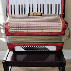 Hohner Concerto Ii. 34 Teclas Y 80 Bajos Piano Accordion