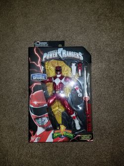Red metallic power ranger legacy