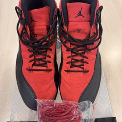 Size 10 - Jordan 12 Retro Reverse Flu Game 2020