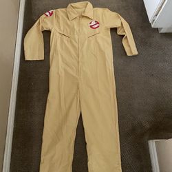 Ghostbusters Costume With Blow Up Proton Pack (One Size)