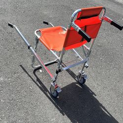 Like new folding rolling chair