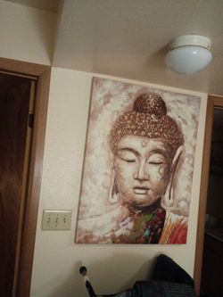 Buddha Canvas Wall Art Painting