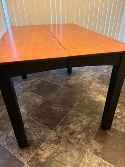 Two Tone Wooden Dining Table